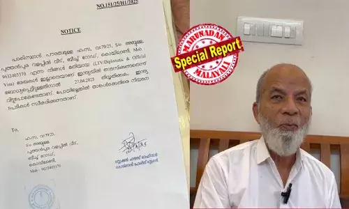 കൊയിലാണ്ടിയിലെ ഹംസ, വടകരയിലെ ഖമറുന്നീസ, സഹോദരി അസ്മ; മൂന്നുപേര്‍ക്കും രാജ്യം വിട്ട് പാക്കിസ്ഥാനിലേക്ക് പോവാന്‍ നോട്ടീസ്;  സാങ്കേതിക പ്രശ്‌നങ്ങളുടെ പേരില്‍ പാക് പൗരര്‍ ആയവര്‍ക്ക് ഇന്ത്യ വിടേണ്ടി വരുമോ? സിഎഎ കാലത്ത് നടത്തിയ കുപ്രചാരണം യാഥാര്‍ത്ഥ്യമാവുന്നത് ഇപ്പോള്‍! ഉന്നത നിര്‍ദ്ദേശത്തെ തുടര്‍ന്ന് നോട്ടീസ് പിന്‍വലിക്കുമെന്ന് സൂചന