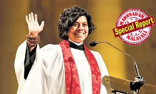 പത്തനംതിട്ടയിലെ കവിയൂരില്‍ കുടുംബ വേരുകള്‍; അമേരിക്കയിലേക്ക് കുടിയേറിയ മാതാപിതാക്കളുടെ മകള്‍; സ്വവര്‍ഗരതിയെ കുറിച്ചു പുസ്തകം രചിച്ച സഭയിലെ വിപ്ലവകാരി; ന്യൂയോര്‍ക്ക് പള്ളിയിലെ ആദ്യ വനിതാ ഡീന്‍ ആയി മലയാളി വൈദിക; റവ. വിന്നി വര്‍ഗീസ് ചരിത്രം സൃഷ്ടിക്കുമ്പോള്‍