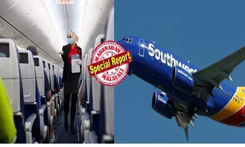 ലോങ്ങ് ഫ്ലൈറ്റിൽ മുഷിഞ്ഞിരുന്ന് യാത്രക്കാർ; പാട്ട് കേട്ടും സിനിമ കണ്ടും നേരം പോക്ക്; പൊടുന്നനെ യുവതിയുടെ മോശം പെരുമാറ്റം; പൂർണ നഗ്നയായി വിമാനത്തിനുള്ളിലിരുന്ന് ഇവർ ചെയ്തത്..; കുഞ്ഞുങ്ങളുടെ കണ്ണ് പൊത്തിച്ച് അമ്മമാർ; സോറി പറഞ്ഞ് ക്യാബിൻ ക്രൂ!