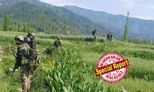 പഹല്‍ഗാമില്‍ കൂട്ടക്കുരുതി നടത്തിയ ഭീകരരെ കണ്ടെത്തിയെന്ന് റിപ്പോര്‍ട്ടുകള്‍; കുല്‍ഗാമില്‍ സുരക്ഷാസേനയുമായി ഏറ്റുമുട്ടല്‍; ഭീകരര്‍ നിലവില്‍ ത്രാല്‍ കോക്കര്‍നാഗ് മേഖലയിലാണ് ഉള്ളതെന്നും റിപ്പോര്‍ട്ട്;  കശ്മീരിലെ ഭീകരവിരുദ്ധ നടപടിയുടെ ഭാഗമായി 48 മണിക്കൂറിനിടയില്‍ സുരക്ഷാ സേന തകര്‍ത്തത് ആറ് ഭീകരവാദികളുടെ വീടുകള്‍