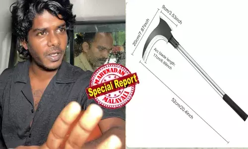 വേടന്റെ ഫ്‌ളാറ്റില്‍ നിന്ന് കണ്ടെടുത്ത ആയുധങ്ങളില്‍ കാര്‍ബണ്‍ സ്റ്റീല്‍ ആക്‌സും; തടി വെട്ടാനും പൂന്തോട്ട പരിപാലനത്തിനും ഉപയോഗിക്കുന്ന മഴു വേടന് എന്തിന് എന്ന് ബോധ്യപ്പെടാതെ പൊലീസ്; വേടന്‍ താമസിച്ചിരുന്നത് ആള്‍ട്ട് പ്ലസ്  ടാലന്റ് മാനേജ്‌മെന്റ് ഏജന്‍സിയുടെ ഫ്‌ളാറ്റില്‍; കഞ്ചാവ് കേസില്‍ ജാമ്യം കിട്ടിയിട്ടും റാപ്പര്‍ വനം വകുപ്പിന്റെ കസ്റ്റഡിയില്‍