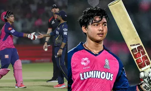 പതിനാലാം വയസ്സില്‍ നിങ്ങളെന്തു ചെയ്യുകയായിരുന്നു? ശ്രീവത്സ് ഗോസ്വാമിയുടെ ആ ചോദ്യത്തിന് ഉത്തരം പരതുമ്പോള്‍ ഐപിഎല്ലിലെ രണ്ടാമത്തെ വേഗമേറിയ സെഞ്ചുറിയുമായി രാജസ്ഥാന്റെ വണ്ടര്‍കിഡ്; 14-കാരന്‍ മൂന്നക്കം തൊട്ടത് ചരിത്ര നേട്ടങ്ങളോടെ; വൈഭവ് സൂര്യവംശി ഇന്ത്യന്‍ ടീമിന്റെ കുപ്പായമണിയുന്ന നാളുകള്‍ വിദൂരമല്ലെന്ന് ക്രിക്കറ്റ് വിദഗ്ധര്‍