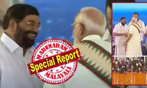 ഹമാരാ സര്‍ക്കാര്‍ കാ പാര്‍ട്ണര്‍... ഒരു കമ്യൂണിസ്റ്റ് മന്ത്രി അദാനിയെ പുകഴ്ത്തിയത് കേട്ടില്ലേ; എത്ര നല്ല രീതിയില്‍ വിഴിഞ്ഞം തുറമുഖം അദാനി യാഥാര്‍ത്ഥ്യമാക്കിയെന്നാണ് നമ്മുടെ തുറമുഖ മന്ത്രി പറഞ്ഞത്; സ്വകാര്യ പങ്കാളിത്തമെന്നത് ഇടതു പക്ഷവും അംഗീകരിച്ചു; അതു പറഞ്ഞ മന്ത്രി വാസവന് ഉദ്ഘാടന ശേഷം പ്രത്യേക പരിഗണന; ഇനി ചര്‍ച്ചകള്‍ പലവിധമാകും