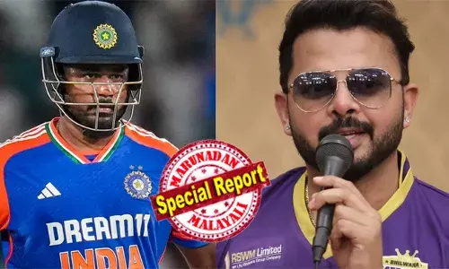 ശ്രീശാന്തിനെ വിലക്കി കേരള ക്രിക്കറ്റ് അസോസിയേഷന്‍; മൂന്ന് വര്‍ഷത്തെ വിലക്കേര്‍പ്പെടുത്തിയത് സഞ്ജു സാംസനെ പിന്തുണച്ചു കൊണ്ടുള്ള പ്രസ്താവനയില്‍; ശ്രീശാന്തിന്റേത് സത്യവിരുദ്ധവും അപമാനകരവുമായ പ്രസ്താവനയെന്ന് കെസിഎ; സഞ്ജുവിന്റെ പിതാവിനെതിരെ മാനനഷ്ട കേസിനും കേരളാ ക്രിക്കറ്റ് അസോസിയേഷന്‍