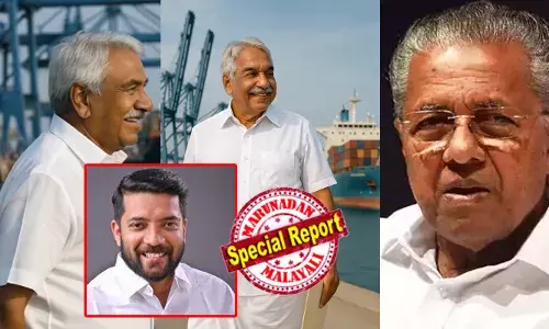 പിണറായി എന്ന ബെല്ലാല്‍ ദേവന്റെ സ്വര്‍ണപ്രതിമ കെട്ടിപ്പൊക്കിയാലും മലയാളി കാണുന്നത് ഉമ്മന്‍ചാണ്ടി എന്ന ബാഹുബലിയെ; രൂക്ഷ വിമര്‍ശനവുമായി ഷാഫി പറമ്പില്‍; വിഴിഞ്ഞം തുറമുഖത്തിന്റെ യഥാര്‍ഥ ശില്‍പ്പിയെ മറന്ന ഉദ്ഘാടനത്തിന് പിന്നാലെ എ.ഐ വീഡിയോയുമായി കോണ്‍ഗ്രസ്