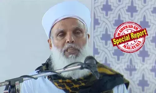 ദീനിന്റെ സ്വത്ത് പലരും സ്വന്തമാക്കിയിട്ടുണ്ട്; അത് മൂടിവെക്കാനാണോ രാഷ്ട്രീയക്കാര്‍ അരമന കയറി ഇറങ്ങുന്നത്; മുനമ്പം വഖഫ് ഭൂമിയല്ലെന്ന് ഫറൂഖ് കോളജ് പറയുന്നു; അങ്ങനെ പറയുന്നത് മാന്യന്മാര്‍ക്ക് ചേര്‍ന്നതല്ല; മുസ്ലിം ലീഗിനെതിരെ ഉമര്‍ ഫൈസി മുക്കം