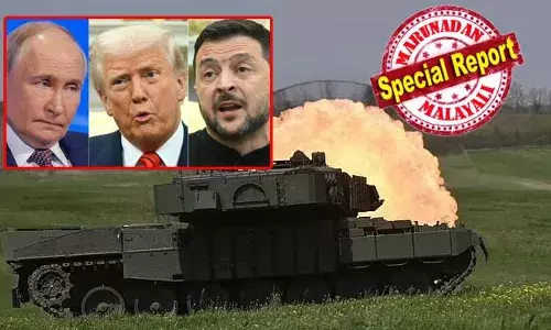 ട്രംപ് മുന്നോട്ടു വെച്ച സമാധാന കരാറില്‍ ഒപ്പിടാതെ മുഖം തിരിച്ചു പുടിന്‍; അനിശ്ചിതാവസ്ഥ തുടരുന്നതോടെ ഇനി മധ്യസ്ഥത വഹിക്കാനില്ലെന്ന നിലപാടില്‍ അമേരിക്ക; തീരുമാനത്തിന് പിന്നാലെ യുക്രൈനിലേക്ക് ആയുധങ്ങള്‍ കയറ്റുമതി ചെയ്യാനുള്ള കരാറിന് അനുമതി നല്‍കി ട്രംപ്  ഭരണകൂടം