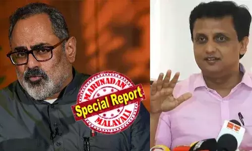 താന്‍ നേരത്തെ വേദിയില്‍ എത്തിയത് പ്രവര്‍ത്തകരെ കാണാന്‍; അതില്‍ കമ്മ്യൂണിസ്റ്റ് രാജവംശത്തിലെ മരുമകന് പ്രശ്‌നമുണ്ടെങ്കില്‍ ഡോക്ടറെ കാണട്ടെ; എത്ര വേണമെങ്കിലും ട്രോളിക്കോളൂ, ഈ ട്രെയിന്‍ വിട്ടുകഴിഞ്ഞു; മരുമകന് വേണമെങ്കിലും ഈ ട്രെയിനില്‍ കയറാം; വിഴിഞ്ഞം വിവാദത്തില്‍ മുഹമ്മദ് റിയാസിന് മറുപടിയുമായി രാജീവ് ചന്ദ്രശേഖര്‍