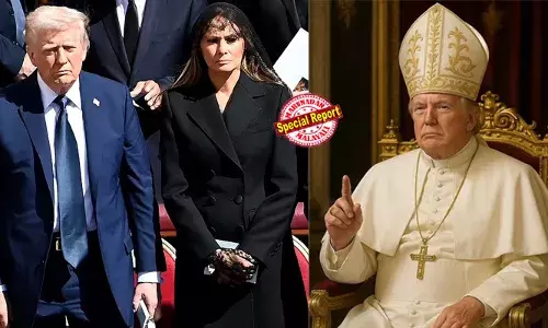 സ്വയം പോപ്പായി വേഷമിട്ട എഐ ചിത്രം പങ്കുവച്ച് ട്രംപ്; വൈറലായ ചിത്രം പോസ്റ്റ് ചെയ്തത് ട്രൂത്ത് സോഷ്യലില്‍; ഫ്രാന്‍സിസ് മാര്‍പ്പാപ്പയുടെ വേര്‍പാടില്‍ ക്രിസ്ത്യന്‍ സമൂഹം ദു:ഖാചരണം നടത്തവേ പോസ്റ്റ് വലിയ അനാദരവെന്ന് സോഷ്യല്‍ മീഡിയയില്‍ വിമര്‍ശനം