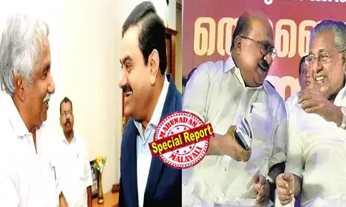 വിഴിഞ്ഞം തുറമുഖത്തിന്റെ ക്രെഡിറ്റില്‍ ഉമ്മന്‍ ചാണ്ടി എന്ന വാക്കുപോലും മിണ്ടാതെ സിപിഎമ്മും മുഖ്യമന്ത്രിയും പ്രചാരണം പൊടിപൊടിക്കവേ എല്ലാം പൊളിച്ച് കെ വി തോമസിന്റെ കുറിപ്പ്; ഇടഞ്ഞുനിന്ന അദാനിയെ 15 മിനിറ്റ് കൊണ്ട് ഉമ്മന്‍ ചാണ്ടി വഴിക്കാക്കിയെന്ന് കുറിപ്പ്; കടുത്ത അമര്‍ഷവും അതൃപ്തിയും അറിയിച്ച് പിണറായി; തോമസിന്റെ ഡല്‍ഹി കസേര തെറിക്കുമോ?