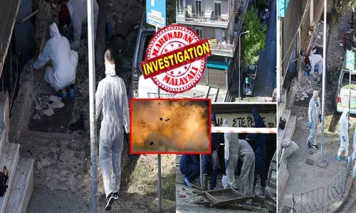 പുലർച്ചെ ബാങ്കിന് സമീപം വലിയ ശബ്ദത്തിൽ ഉണ്ടായ പൊട്ടിത്തെറി; നിലവിളി കേട്ട് ആളുകൾ ഓടിയെത്തിയപ്പോൾ കണ്ടത് കൈ പാതി അറ്റുപോയ യുവതിയെ; എത്തിയത് എടിഎം കൗണ്ടർ തകർക്കാൻ; 38-കാരിക്ക് അനാശാസ്യ പ്രവര്‍ത്തനങ്ങളിലടക്കം ബന്ധം; തീവ്ര ഗ്രൂപ്പുകളുമായി ബന്ധം?; അന്വേഷണ സംഘത്തിന് ആവലാതി; ഗ്രീസിനെ വിറപ്പിച്ച ബോംബ് സ്ഫോടനത്തിൽ ആശങ്കകൾ മാത്രം!