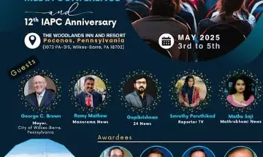 ഐഎപിസിയുടെ പത്താമത് അന്താരാഷ്ട്ര മാധ്യമസമ്മേളനം; ഫിലാഡല്ഫിയയില് ഒരുക്കങ്ങള് പൂര്ത്തിയായി ഐഎപിസിയുടെ പത്താമത് അന്താരാഷ്ട്ര മാധ്യമസമ്മേളനം; ഫിലാഡല്ഫിയയില് ഒരുക്കങ്ങള് പൂര്ത്തിയായി