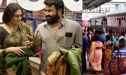പൂരം കാണാന്‍ തൃശൂരിലേക്ക് വണ്ടി കയറിയത് തുടരും കണ്ടുകൊണ്ട്; ട്രെയിനിലിരുന്ന് സിനിമയുടെ വ്യാജ പതിപ്പ് കണ്ടയാള്‍ പിടിയില്‍; സിനിമ കണ്ടത് ഓണ്‍ലൈന്‍ സ്ട്രീമിങ് വഴി; കൂടുതല്‍ അന്വേഷണത്തിനായി പോലീസ്