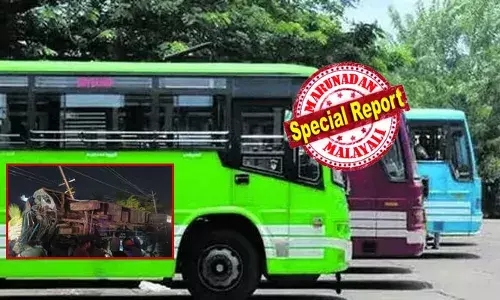 സമയക്രമം തെറ്റിച്ച് സ്വകാര്യ ബസുകളുടെ മത്സരയോട്ടം; ബസുകളുടെ സമയം നിരീക്ഷിക്കാൻ രജിസ്‌ട്രേഷൻ പോലുമില്ലാത്ത കൂട്ടായ്മ; സമയം തെറ്റിയാൽ പിഴ; പാലക്കാട്-ചെർപ്പുള്ളശ്ശേരി റൂട്ടിൽ അപകടങ്ങൾ പതിവ്; മനുഷ്യാവകാശ കമ്മീഷൻ ഇടപെട്ടിട്ടും പരിഹാരമില്ല; മുഖം തിരിച്ച് മോട്ടോർ വാഹന വകുപ്പ്