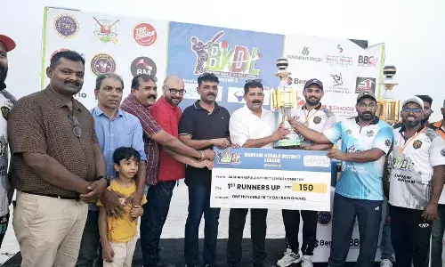 ബഹ്‌റൈന്‍ കേരള ഡിസ്ട്രിക്ട്‌സ് ക്രിക്കറ്റ് ലീഗ് മത്സരത്തില്‍ ബഹ്‌റൈന്‍ മലപ്പുറം ഡിസ്റ്റിക് ഫോറം ബി എം ഡി എഫ് കന്നിയങ്കത്തില്‍ ഫസ്റ്റ് റണ്ണര്‍- അപ്പ് നേടി