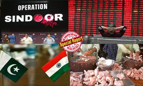 കുത്തനെയിടിഞ്ഞ് കറാച്ചി സ്റ്റോക്ക് മാര്‍ക്കറ്റ്; പാനിക്ക് സെല്ലിങ്ങില്‍  ഇടിഞ്ഞത് 6 ശതമാനം; കുതിച്ചുയര്‍ന്ന ഇന്ത്യന്‍ വിപണിയില്‍ ഒറ്റ ദിവസം കൊണ്ട് ലാഭം രണ്ടുലക്ഷം കോടി; ഒരു കിലോ ചിക്കന് 1000 രൂപ, ഒരു ലിറ്റര്‍ പാലിന് 150 രൂപ; ഓപ്പറേഷന്‍ സിന്ദൂര്‍ പാക് സമ്പദ് വ്യവസ്ഥയുടെയും നട്ടെല്ലൊടിക്കുമ്പോള്‍!