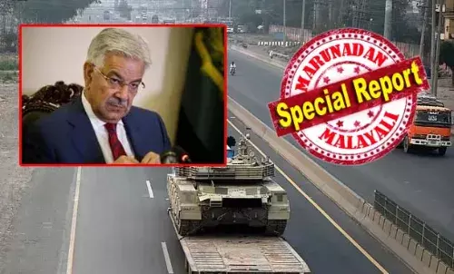 ഏത് നിമിഷം വേണമെങ്കിലും ഇന്ത്യയുമായി ആണവയുദ്ധം പൊട്ടിപ്പുറപ്പെടാം; ഇന്ത്യക്കെതിരെ ആണവായുധ ആക്രമണ ഭീഷണിയുമായി പാക്കിസ്ഥാന്‍ പ്രതിരോധ മന്ത്രി; സ്ഥിതിഗതികള്‍ വിഷളായാല്‍ ഉത്തരവാദിത്തം ഇന്ത്യക്കെന്നും ഖ്വാജാ അസിഫ്; സമാധാനത്തിന് ആഹ്വാനം ചെയ്ത് ലോക നേതാക്കളും