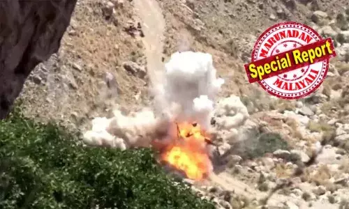 ബലൂചിസ്താനില്‍ സ്‌ഫോടനം; 14 പാകിസ്താന്‍ സൈനികര്‍ കൊല്ലപ്പെട്ടു; ബോലനിലെ ശോര്‍ഖണ്ഡില്‍ റിമോര്‍ട്ട് നിയന്ത്രിത ബോംബ് ഉപയോഗിച്ച് സൈനിക വാഹനം തകര്‍ക്കുന്ന വീഡിയോ ദൃശ്യങ്ങള്‍ പുറത്ത്; ആക്രമണത്തിന്റെ ഉത്തരവാദിത്തം ഏറ്റെടുത്ത് ബലൂച് ലിബറേഷന്‍ ആര്‍മി