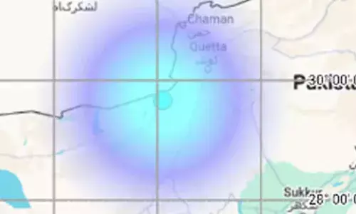 പാകിസ്താനില്‍ ഭൂചലനം; റിക്ടര്‍ സ്‌കെയിലില്‍ 4.0 തീവ്രത രേഖപ്പെടുത്തി