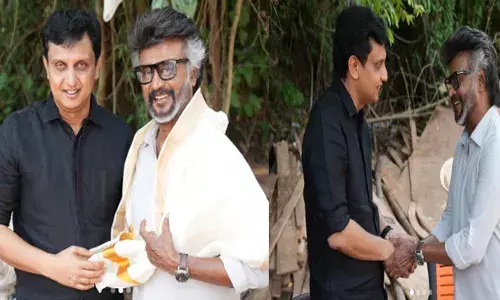 നാൻ ഒരു തടവ സൊന്നാ...നൂറ് തടവ് സൊന്ന മാതിരി; തലൈവരുടെ മുന്നിൽ മസ്സായി നിന്ന് മന്ത്രി റിയാസ്; എത്തിയത് ജയിലർ 2 ലൊക്കേഷനിൽ; കിടിലമെന്ന് കമെന്റുകൾ!