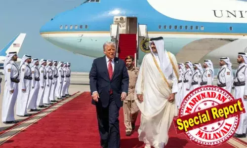 മിഡില്‍ ഈസ്റ്റില്‍ ട്രംപിന്റെ കച്ചവടം പൊടിപൊടിക്കുന്നു! സൗദി അറേബ്യയുമായി വമ്പന്‍ കരാറുകള്‍ ഉണ്ടാക്കിയതിന് പിന്നാലെ ഖത്തറുമായും വന്‍ ഇടപാടുകള്‍; 1.2 ട്രില്യണ്‍ ഡോളറിറിന്റെ കരാറില്‍ ഒപ്പുവെച്ചു; അമേരിക്കന്‍ വിമാന നിര്‍മാണ കമ്പനിയായ ബോയിങുമായി 160 വിമാനങ്ങള്‍ വാങ്ങാനുള്ള കരാര്‍ ഒപ്പിട്ടു ട്രംപും ഖത്തര്‍ അമീറും