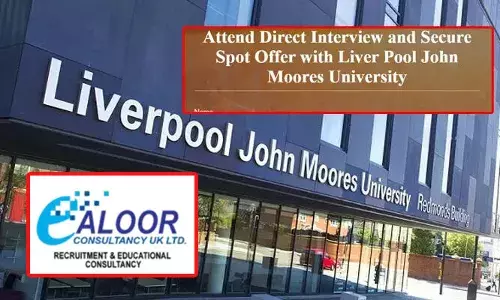 പ്ലസ് വണ്ണിന് 70 ശതമാനത്തിന് മുകളില്‍ മാര്‍ക്കുണ്ടോ? മെയ് 17 ന് കൊച്ചിയിലേക്ക് വാ; ലിവര്‍പൂള്‍ ജോണ്‍ മൂര്‍സ് യൂണിവേഴ്‌സിറ്റിയില്‍ ഐഇഎല്‍ടിഎസ് ഇല്ലാതെ സ്‌കോളര്‍ഷിപ്പോടെ ബി.എസ്.സി നഴ്‌സിങിന് ചേരാന്‍ അവസരം