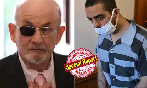 സല്‍മാന്‍ റുഷ്ദിക്ക് നേരേയുളള വധശ്രമ കേസ്; പ്രതി ഹാദി മതാറിന് 25 വര്‍ഷം തടവ്; ഇനി ഭീകരവാദ കുറ്റവുമായി ബന്ധപ്പെട്ട ഫെഡറല്‍ വിചാരണ നേരിടണം