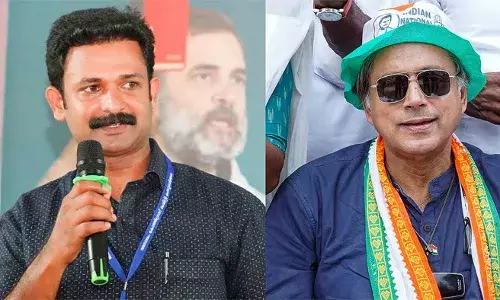 വെറുതെ വന്ന് വിമാനമിറങ്ങിയപ്പോള്‍ എംപി ആയതല്ലെന്ന് മറക്കാന്‍ പാടില്ല; കോണ്‍ഗ്രസ് പ്രവര്‍ത്തകരുടെ ആത്മവീര്യത്തേ പെരുവഴിയില്‍ വിഴുപ്പലക്കാന്‍ ബിജെപിക്ക് സോപ്പിട്ട് പതപ്പിച്ചു കൊടുക്കുന്ന എടുത്താല്‍ തുറന്നെതിര്‍ക്കപ്പെടണം;  തരൂരിനെ വിമര്‍ശിച്ചു യൂത്ത് കോണ്‍ഗ്രസ് നേതാവ്