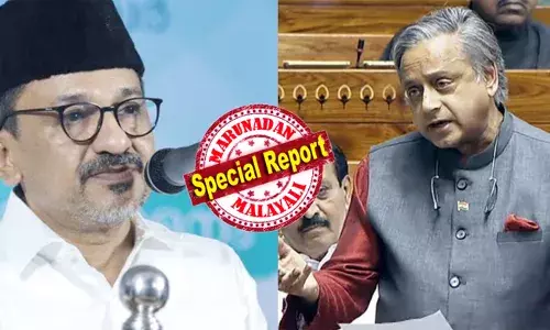 ശശി തരൂരിനെ സര്‍വ്വകക്ഷി പ്രതിനിധി സംഘത്തിലേക്ക് തെരഞ്ഞെടുത്തതില്‍ രാഷ്ട്രീയം നോക്കേണ്ടതില്ല;  ഇന്ത്യയുടെ നിലപാടിനൊപ്പം നില്‍ക്കുക എന്നതാണ് ഇപ്പോള്‍ ചെയ്യേണ്ടതെന്ന് സാദിഖലി തങ്ങള്‍; കോണ്‍ഗ്രസിലെ ആഭ്യന്തര വിഷയത്തില്‍ ഇടപെടാനില്ലെന്ന് പി കെ കുഞ്ഞാലിക്കുട്ടിയും