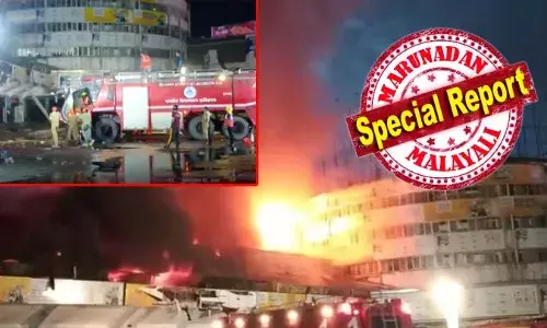 75 കോടിയുടെയെങ്കിലും നഷ്ടമെന്ന് വ്യാപാരികള്‍; ഫയര്‍ഫോഴ്സ് എത്താനും വൈകി; കരിപ്പൂര്‍ എയര്‍പോര്‍ട്ടിലെതുപോലെ കെമിക്കല്‍ ഫയര്‍ എക്സ്റ്റിന്‍ഗ്യൂഷര്‍ സംവിധാനം വേണമെന്ന ആവശ്യവും എങ്ങുമെത്തിയില്ല; കോഴിക്കോട്ട് അഗ്നിബാധ ആവര്‍ത്തിക്കുമ്പോള്‍ പാഠം പഠിക്കാതെ അധികൃതര്‍