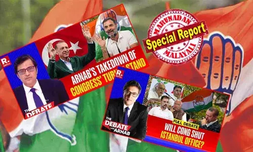 തുര്‍ക്കിയില്‍ കോണ്‍ഗ്രസ് എന്തിന് ഓഫീസ് തുറന്നു? ആരോപണവുമായി കത്തിക്കയറി അര്‍ണാബ് ഗോസ്വാമി; റിപ്പബ്ലിക് ടിവിയുടെ ആരോപണം ഏറ്റുപിടിച്ചു കോണ്‍ഗ്രസിനെതിരെ സൈബര്‍ പ്രചരണവുമായി ബിജെപി; പാക്കിസ്ഥാനെ പിന്തുണച്ചതില്‍ തുര്‍ക്കി വിരുദ്ധ വികാരം ഇന്ത്യയില്‍ ആളിക്കത്തുമ്പോള്‍ അര്‍ണാബ് പറഞ്ഞത് വാസ്തവമോ?