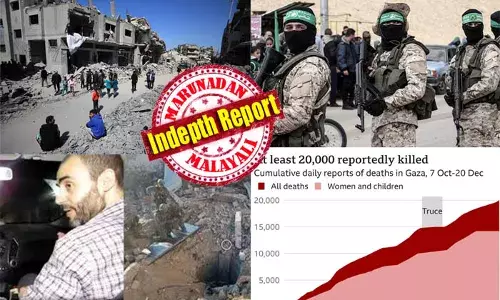 യൂറോപ്യന്‍ യൂണിയന്‍ കൊടുത്ത പൈപ്പുകള്‍ റോക്കറ്റാക്കുന്നു; 22 വയസ്സുകാരിയെ നാലു വയസ്സുകാരിയാക്കിയും, 31 വയസ്സുള്ള സ്ത്രീയെ ഒരു വയസ്സുകാരിയാക്കിയും കണക്ക്; മുങ്ങി മരണങ്ങളും കാന്‍സര്‍ മരണങ്ങളുമെല്ലാം ഇസ്രയേല്‍ കൊലകളുടെ ലിസ്റ്റില്‍; ഹമാസ് പ്രൊപ്പഗന്‍ഡാ ഫാക്ടറി പിടിക്കപ്പെടുമ്പോള്‍!