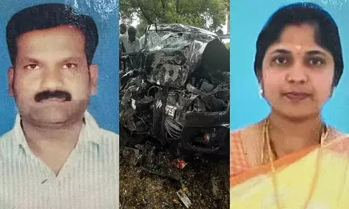 തമിഴ്നാട് തിരുപ്പൂരില്‍ വാഹനാപകടം: മലയാളി കുടുംബത്തിലെ മൂന്നുപേര്‍ മരിച്ചു