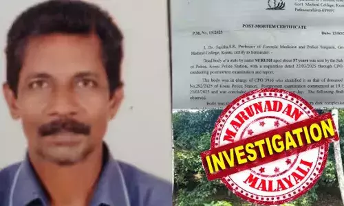 നാലു വാരിയെല്ലൊടിഞ്ഞയാള്‍ 25 കിലോമീറ്റര്‍ സഞ്ചരിച്ചു, സ്വയം കുരുക്കിട്ട് തൂങ്ങിമരിച്ചു; കോയിപ്രത്തെ കഞ്ചാവ് കേസ് പ്രതി സുരേഷിന്റെ തൂങ്ങി മരണം; സംശയമുന നീളുന്നത് പോലീസിലേക്ക് തന്നെ; സിസി ടിവി ദൃശ്യങ്ങള്‍ അടക്കം മാഞ്ഞു പോയതില്‍ ദുരൂഹത; അന്വേഷണം ക്രൈംബ്രാഞ്ച് ഏറ്റെടുത്തേക്കും