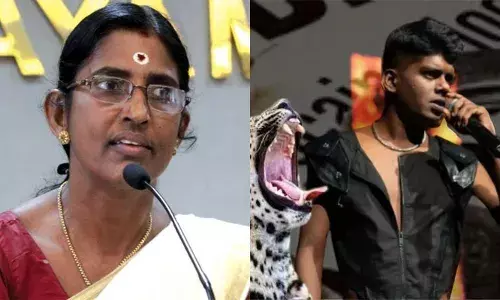 പട്ടികജാതി- പട്ടിക വിഭാഗക്കാരുടെ തനതായ കലാരൂപം റാപ്പ് സംഗീതമാണോ? വേടന്മാരുടെ മുന്നിലെ തുണിയില്ലാച്ചാട്ടങ്ങള്‍ക്ക് മുമ്പിലാണ് സമാജം അപമാനിക്കപ്പെടുന്നത്; ഇതവസാനിപ്പിക്കാനാണ് ഹിന്ദു ഐക്യവേദി എത്തിയിരിക്കുന്നത്: റാപ്പര്‍ വേടന് എതിരെ കെ പി ശശികല