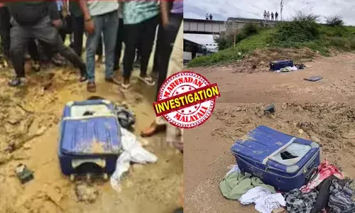 റെയില്‍വേ ബ്രിഡ്ജിന് താഴെ കടുംനീല നിറമുള്ള ട്രോളി ബാഗ് ആദ്യം കണ്ടത് പ്രദേശവാസികള്‍;  ദുര്‍ഗന്ധമുയര്‍ന്നതോടെ പൊലീസിനെ അറിയിച്ചു; പൊലീസെത്തി തുറന്നപ്പോള്‍ പത്തുവയസുകാരി പെണ്‍കുട്ടിയുടെ മൃതദേഹം;  ട്രെയിനില്‍ നിന്ന് എറിഞ്ഞുകളഞ്ഞതെന്ന് സംശയം;അന്വേഷണം തുടങ്ങി