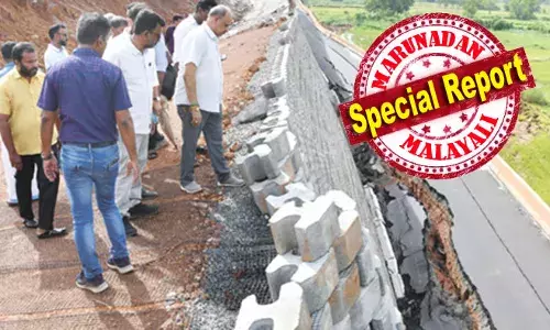 കളിമണ്ണ് കലര്‍ന്ന പാടശേഖരത്തില്‍ കൂടി അശാസ്ത്രീയമായ രീതിയില്‍ മണ്ണിട്ടുയര്‍ത്തി നിര്‍മിച്ച റോഡ് മുഴുവന്‍ പുനര്‍നിര്‍മിക്കേണ്ടി വരും; ഉറപ്പ് കുറഞ്ഞ കളിമണ്ണുള്ള പാടശേഖരത്തില്‍ 45 മീറ്റര്‍ വീതിയില്‍ എട്ടു മീറ്റര്‍ ഉയരത്തില്‍ മണ്ണിട്ടുയര്‍ത്തി റോഡ് നിര്‍മിക്കുമ്പോള്‍ അടിയിലെ മണ്ണിന്റെ ഭാരവാഹകശേഷി കൂട്ടിയില്ല; കൂരിയാട് സംഭവിച്ചത് വന്‍ പിഴവ്; ദേശീയ പാതയില്‍ ആശങ്ക മാത്രം