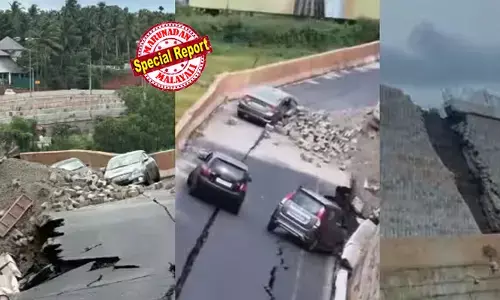 മലപ്പുറത്ത് ദേശീയപാത ഇടിഞ്ഞുതാണ സംഭവത്തില്‍ കടുത്ത നടപടിയുമായി കേന്ദ്രസര്‍ക്കാര്‍; കരാറുകാരായ കെ.എന്‍.ആര്‍ കണ്‍സ്ട്രക്ഷന് വിലക്ക്;  തുടര്‍ കരാറുകളില്‍ പങ്കെടുക്കാനാകില്ല; രണ്ട് ഉദ്യോഗസ്ഥരെ സസ്‌പെന്‍ഡ് ചെയ്തു; കണ്‍സള്‍ട്ടന്റായ ഹൈവേ എഞ്ചിനീയറിംഗ് കമ്പനിക്ക് വിലക്കേര്‍പ്പെടുത്തി