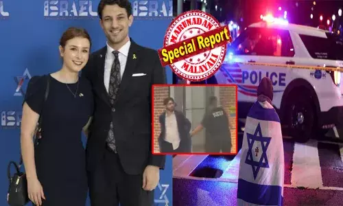 ഫ്രീ പാലസ്തീൻ...ഫ്രീ പാലസ്തീൻ..!; കൈയ്യിൽ തോക്കുമായി ഉറക്കെ അലറി വിളിച്ച് ആ ഷിക്കാഗോ സ്വദേശി; പിന്നാലെ തുരുതുരാ വെടിവെയ്പ്പ്; മ്യൂസിയത്തിന് പുറത്ത് കൂടി നിന്നവർ ചിതറിയോടി; എങ്ങും പരിഭ്രാന്തി; രണ്ട് ഇസ്രായേല്‍ എംബസി ജീവനക്കാര്‍ കൊല്ലപ്പെട്ടു; മരണം വിവാഹ നിശ്ചയം നടക്കാനിരിക്കെ; പ്രതിയെ പിടികൂടിയെന്ന് പോലീസ്!