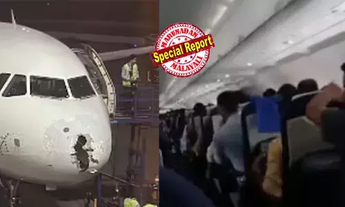 ആകാശച്ചുഴിയില്‍ അകപ്പെട്ട് ആടിയുലഞ്ഞ് ഡല്‍ഹി-ശ്രീനഗര്‍ ഇന്‍ഡിഗോ വിമാനം; വ്യോമാതിര്‍ത്തി താല്‍ക്കാലികമായി ഉപയോഗിക്കാനുള്ള പൈലറ്റിന്റെ അഭ്യര്‍ത്ഥന നിരസിച്ച് പാകിസ്ഥാന്റെ പ്രതികാരം; നിശ്ചയിച്ച പാതയിലൂടെ വിമാനം ശ്രീനഗറില്‍ സുരക്ഷിതമായി ഇറക്കിയത് കടുത്ത പ്രതികൂല കാലാവസ്ഥയെയും അതിജീവിച്ച്; യാത്രക്കാര്‍ നിലവിളിക്കുന്നതിന്റെയടക്കം ദൃശ്യങ്ങള്‍ പുറത്ത്