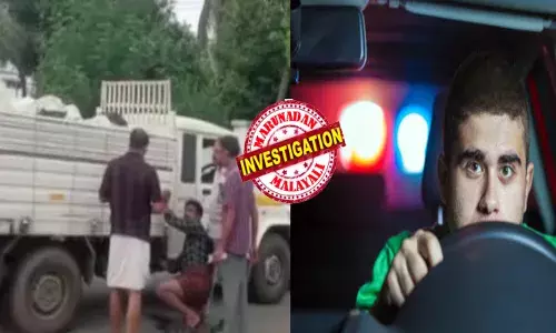 ഫുൾ ലോഡുമായി വന്ന വൈറ്റ് ബൊലേറോ പിക്കപ്പ്; പാതിവഴിയിൽ എത്തിയതും അപകടം മണത്തു; വണ്ടി ഉപേക്ഷിച്ച് ഡ്രൈവർ ഇറങ്ങി ഒറ്റയോട്ടം; ഡെയ്..നില്ലെടാ എന്ന് ഉറക്കെ വിളിച്ചിട്ടും കൂസാക്കാതെ ആശാൻ; ഒടുവിൽ സത്യാവസ്ഥ അറിഞ്ഞ് തലയിൽ കൈവച്ച്‍ നാട്ടുകാർ; ദൃശ്യങ്ങൾ പുറത്ത്!