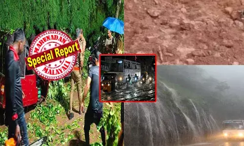 തലസ്ഥാനത്ത് അടുത്ത മൂന്ന് മണിക്കൂര്‍ നിര്‍ണായകം; റെഡ് അലര്‍ട്ട് പ്രഖ്യാപിച്ചു; സംസ്ഥാനത്ത് കനത്ത മഴയില്‍ വ്യാപക നാശനഷ്ടം; കണ്ണൂരില്‍ മണ്ണിടിച്ചിലില്‍ ഒരു മരണം; മരങ്ങള്‍ വീണ് വീടുകൾ തകർന്നു; ഗതാഗതം തടസപ്പെട്ടു; താഴ്ന്ന പ്രദേശങ്ങളില്‍ വെള്ളം കയറി; ഇടുക്കിയില്‍ ജലവിനോദങ്ങള്‍ക്ക് നിരോധനം