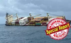 കണ്ടെയ്നറുകള് കടലില് വീഴുന്നതിന്റെ പ്രധാന കാരണമായി ചൂണ്ടിക്കാണിക്കുന്നത് കണ്ടൈനറുകള് കപ്പലില് ഉറപ്പിക്കുന്നതിലുണ്ടാകുന്ന പിഴവ്; സ്റ്റീല് ദണ്ഡുകളും പ്രത്യേകതരം ലോക്കുകളും ഇരുമ്പുവടങ്ങളും ഉപയോഗിച്ച് ഉറപ്പിക്കുന്നത് ലാച്ചിങ്; കൃത്യമായി ഉറപ്പിച്ചില്ലെങ്കില് പ്രക്ഷുബ്ധമായ കടലില്പ്പെട്ട് കപ്പല് ആടിയുലയുമ്പോള് കടലിലേക്കു വീഴാനുള്ള സാധ്യത; വിഴിഞ്ഞത്ത് ശ്രദ്ധക്കുറവുണ്ടായോ? കണ്ടെയ്നറുകള് കടലില് വീഴുന്നതിന്റെ പ്രധാന കാരണമായി ചൂണ്ടിക്കാണിക്കുന്നത് കണ്ടൈനറുകള് കപ്പലില് ഉറപ്പിക്കുന്നതിലുണ്ടാകുന്ന പിഴവ്; സ്റ്റീല് ദണ്ഡുകളും പ്രത്യേകതരം ലോക്കുകളും ഇരുമ്പുവടങ്ങളും ഉപയോഗിച്ച് ഉറപ്പിക്കുന്നത് ലാച്ചിങ്; കൃത്യമായി ഉറപ്പിച്ചില്ലെങ്കില് പ്രക്ഷുബ്ധമായ കടലില്പ്പെട്ട് കപ്പല് ആടിയുലയുമ്പോള് കടലിലേക്കു വീഴാനുള്ള സാധ്യത; വിഴിഞ്ഞത്ത് ശ്രദ്ധക്കുറവുണ്ടായോ?
