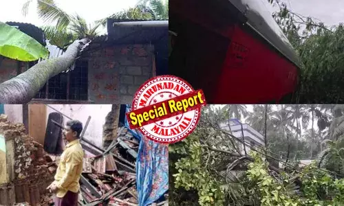 തോരാമഴയില്‍ വിറങ്ങലിച്ച് കേരളം! സംസ്ഥാനത്ത് കാലവര്‍ഷം കനക്കുന്നു; തൃശൂരില്‍ മിന്നല്‍ ചുഴലി;  വിവിധ ജില്ലകളില്‍ കനത്ത നാശനഷ്ടം;  മരം വീണ് പത്തിലധികം വീടുകളും വാഹനങ്ങളും തകര്‍ന്നു;  തീരദേശങ്ങളില്‍ കടല്‍ക്ഷോഭം; ജില്ലകളില്‍ കണ്‍ട്രോള്‍ റൂം തുറന്നു;  പകര്‍ച്ചാവ്യാധി മുന്നറിയിപ്പ് നല്‍കി ആരോഗ്യവകുപ്പ്;   അഞ്ച് ജില്ലകളില്‍ അതിതീവ്ര മഴയ്ക്ക് സാധ്യത