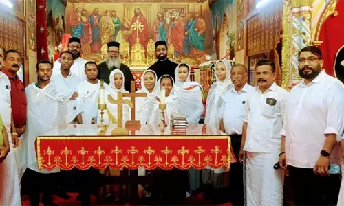 ഓറിയന്റല്‍ ഓര്‍ത്തഡോക്സ് കൂട്ടായ്മയിലെ എത്യോപ്യന്‍ ഓര്‍ത്തഡോക്സ് സംഘം നിരണം വലിയ പള്ളി സന്ദര്‍ശിച്ചു