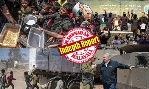 2024 മുതല്‍ കൊള്ള ചെയ്യപ്പെട്ടത് യുഎന്നിന്റെ 97 ട്രക്കുകള്‍; കരേം ഷാലോം ക്രോസിങ് കടന്ന് ഹമാസ് നിയന്ത്രിത മേഖലയിലെത്തിയാല്‍ അവ അപ്രത്യക്ഷമാവും; പിന്നെ പൊങ്ങുക തുരങ്കങ്ങളില്‍; ലക്ഷ്യം കരിഞ്ചന്ത വിപണി; ഗസ്സയിലെ കുട്ടികളുടെ പിച്ചച്ചട്ടിയില്‍നിന്നും ഹമാസ്  കൈയിട്ട് വാരുമ്പോള്‍!