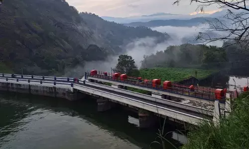 കനത്തമഴയില്‍ നീരൊഴുക്ക് വര്‍ധിച്ചു; പൊന്മുടി ഡാമിന്റെ മൂന്ന് ഷട്ടര്‍ തുറന്നു