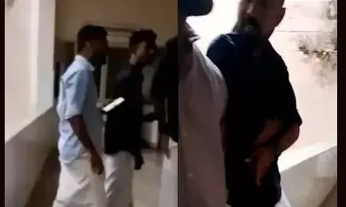 അമ്മയാണെ സത്യം നിന്റെ കാല് തച്ച് പൊട്ടിക്കും: പരിയാരത്ത് യൂണിയന്‍ തിരഞ്ഞെടുപ്പിനിടെ കെ എസ് യു നേതാവിനെ ഭീഷണിപ്പെടുത്തി എസ്എഫ്‌ഐ നേതാവ്; വീഡിയോ ദൃശ്യങ്ങള്‍ പുറത്തുവിട്ട് കെ എസ് യു; നേതാവിന് എതിരെ നിയമനടപടിക്ക്