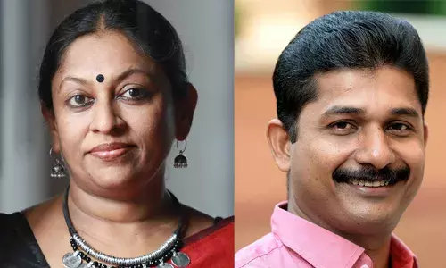 മംഗലശേരി നീലകണ്ഠന്‍മാരും അയ്യപ്പന്‍കോശിമാരുമായി ആറാടുന്നവരോടു ജനാധിപത്യ മര്യാദയെ കുറിച്ചു പറഞ്ഞുകൊണ്ടു പ്രചാരണം തുടങ്ങിയതിനു എം.സ്വരാജിനു നന്ദി; മികച്ച എതിരാളിയെ ചോദിച്ചു വാങ്ങിയ കോണ്‍ഗ്രസിനു പ്രത്യേകം അഭിനന്ദനമെന്ന് കെ ആര്‍ മീര