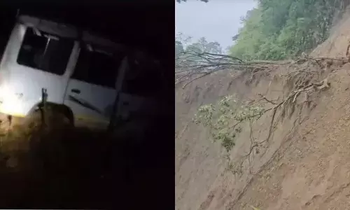 രാത്രി റോഡിലൂടെ കുതിച്ച കാർ; പൊടുന്നനെ ഉഗ്ര ശബ്ദം; മണ്ണിടിച്ചിലിൽ അകപ്പെട്ട് കൊക്കയിലേക്ക് മറിഞ്ഞ് അപകടം; ഏഴ് പേർക്ക് ദാരുണാന്ത്യം; നടുക്കം മാറാതെ നാട്ടുകാർ!